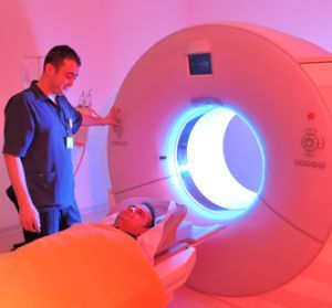 MRI scanning produces detailed images of the brain  